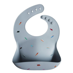 Mushie Retro Cars Silicone Bib - Have To Have It NZ