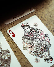Load image into Gallery viewer, Joker &amp; The Thief Luxury Blood Red Playing Cards - Have To Have It NZ