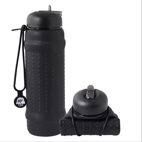 Rolla Bottle Black Collapsible Water Bottle - Have To Have It NZ