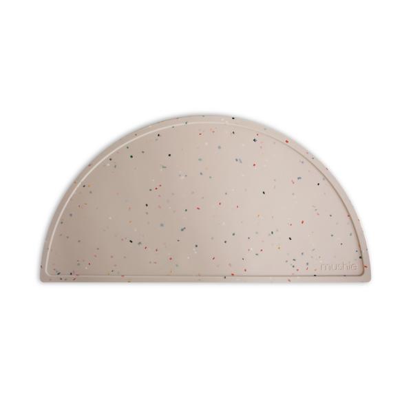 Mushie Vanilla Confetti Silicone Placemat - Have To Have It NZ