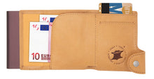 Load image into Gallery viewer, C-Secure Small Saddle RFID Leather Wallet - Have To Have It NZ