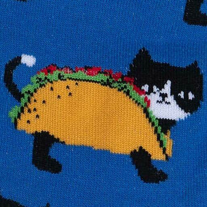 Let's Taco 'bout Cats Sock It To Me Women's Crew Socks - Have To Have It NZ