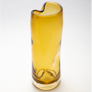 Salisbury 30cm Amber Glass Vase - Have To Have It NZ