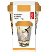 Load image into Gallery viewer, British Library 450ml Mad Hatters Tea Party Bamboo Travel Mug - Have To Have It NZ