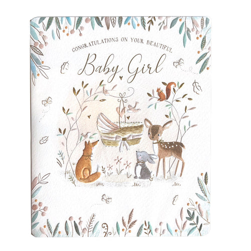 Paper House Baby Girl Card - Have To Have It NZ
