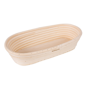 Bakemaster 27cm Rattan Oval Proving Basket - Have To Have It NZ