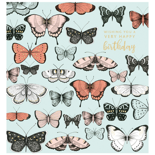 Ink & Bloom Butterfly Birthday Card - Have To Have It NZ
