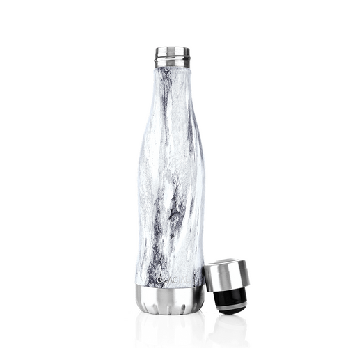 Glacial 400ml Triple Walled Birch Wood Drink Bottle - Have To Have It NZ
