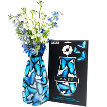 Load image into Gallery viewer, Modgy Collapsible Blue Morpho Vase - Have To Have It NZ