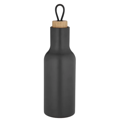 Tempa 600ml Double Walled Matte Black Drink Bottle - Have To Have It NZ