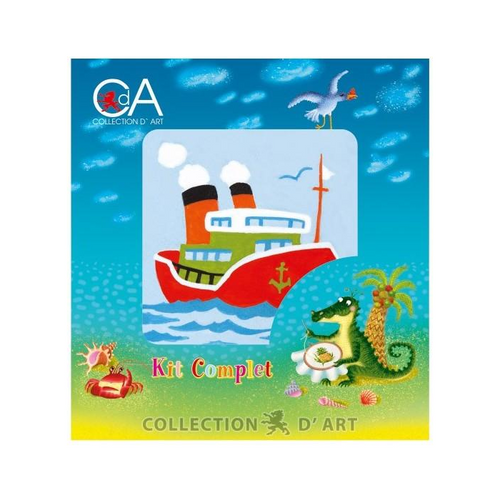 Collection D'Art Kids Boat Tapestry Kit - Have To Have It NZ