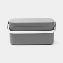 Load image into Gallery viewer, Brabantia 1.8L Dark Grey Food Waste Caddy - Have To Have It NZ