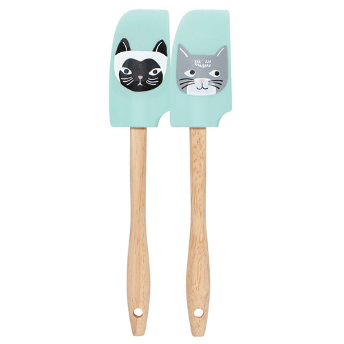 Now Designs Cats Meow Mini Cupcake Spatulas Set Of 2 - Have To Have It NZ