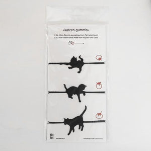 Tät-Tat Recycled Bicycle Tube Cat Bands Set Of 3 - Have To Have It NZ