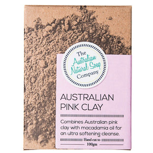 The Australian Natural Soap Co Face Soap Bar Australian Pink Clay 100g - Have To Have It NZ