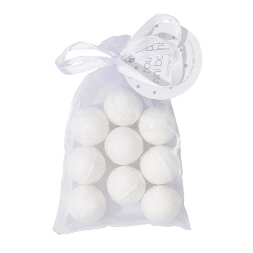 Annabel Trends Coconut Dreams Mini Bath Bombs - 10 pc set - Have To Have It NZ