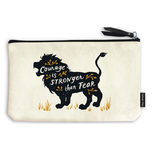 Quip Canvas Courage Zipper Pouch - Have To Have It NZ