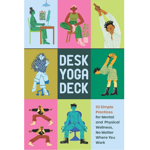 Desk Yoga Deck - 52 Simple Practices For Mental & Physical Wellness - Have To Have It NZ