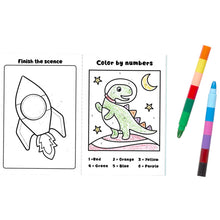 Load image into Gallery viewer, Ooly Dinosaurs In Space Mini Traveler Colouring &amp; Activity Kit - Have To Have It NZ