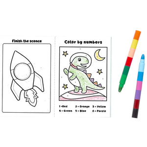 Ooly Dinosaurs In Space Mini Traveler Colouring & Activity Kit - Have To Have It NZ