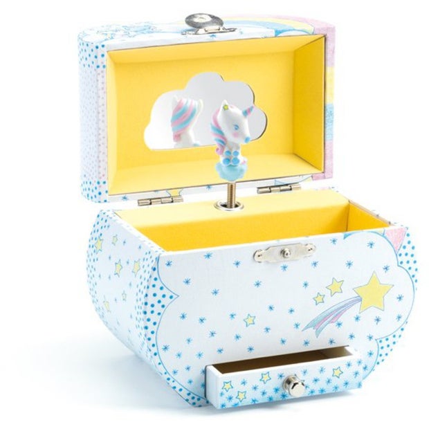 Djeco Unicorn Dream Musical Jewellery Box - Have To Have It NZ