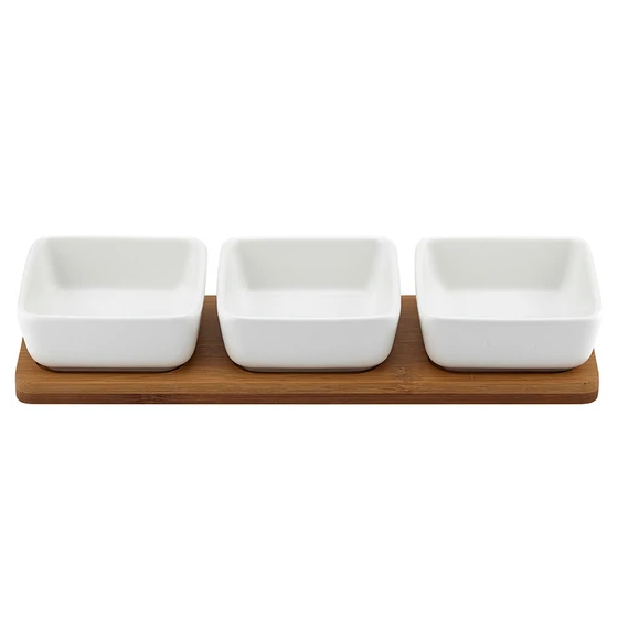 Ladelle Entertainer Bowls & Tray 3 Piece Set - Have To Have It NZ