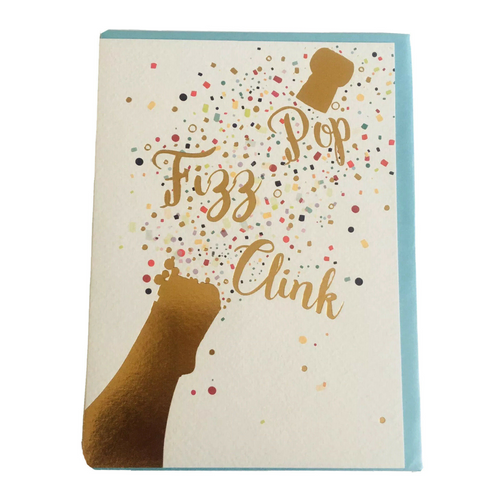 Otter House 'Fizz Pop Clink' Card - Have To Have It NZ