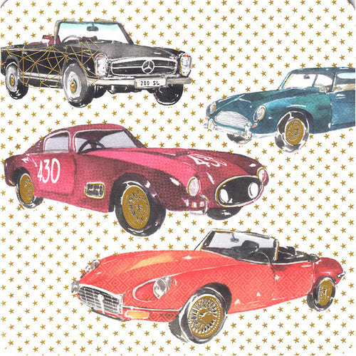 Pizzaz Vintage Cars Birthday Card - Have To Have It NZ