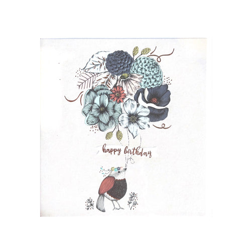 Ink & Bloom Floral Birthday Card - Have To Have It NZ