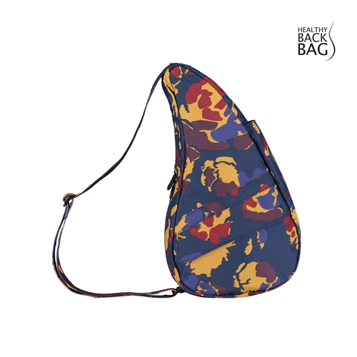 Healthy Back Bag 7L Mystic Floral Navy Textured Nylon Backpack - Have To Have It NZ