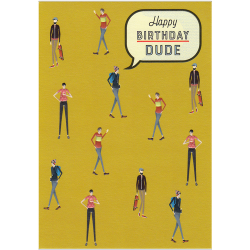 LITTLE PEOPLE HB DUDE CARD - Have To Have It NZ