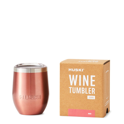 Huski Rose Gold Wine Tumbler - Have To Have It NZ