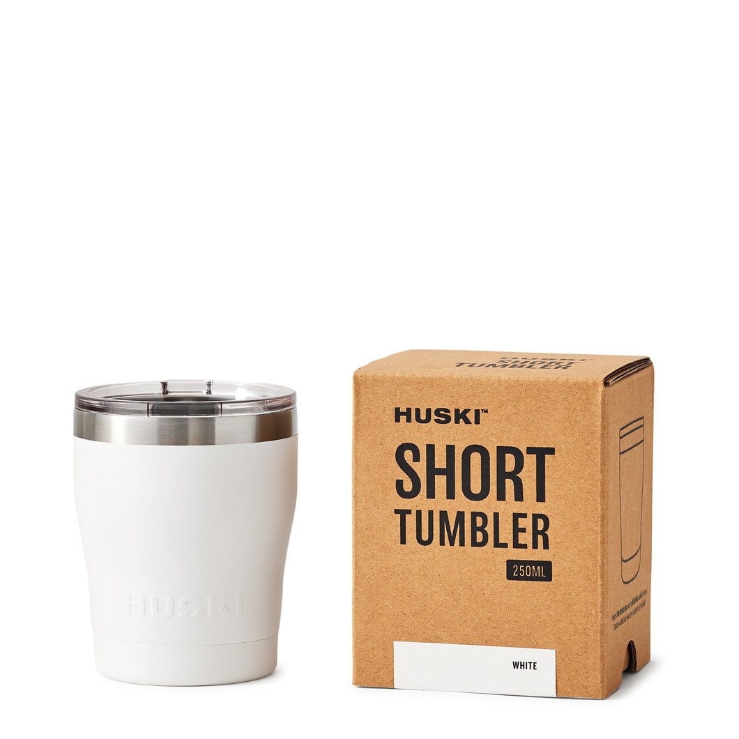 Huski White Short Tumbler 2.0 - Have To Have It NZ