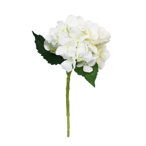 Artificial White Hydrangea Stem - Have To Have It NZ