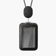 Load image into Gallery viewer, Orbitkey Black Leather ID Card holder Pro + Lanyard - Have To Have It NZ