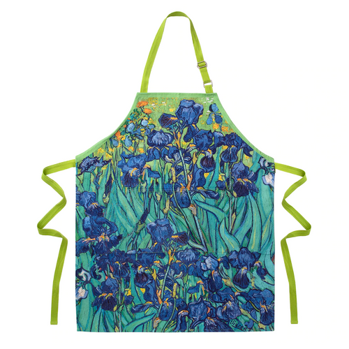 Modgy 100% Cotton Van Gogh Irises Apron - Have To Have It NZ