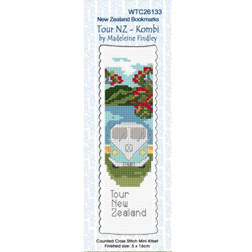 Madeleine Findley Kombi Tour Cross Stitch Bookmark Kit - Have To Have It NZ