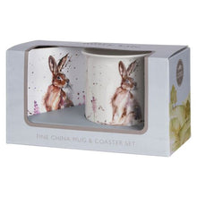 Load image into Gallery viewer, Country Life Hare Mug &amp; Coaster Gift Boxed Set - Have To Have It NZ