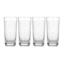 Load image into Gallery viewer, Ladelle Linear Etched Clear Highball Tumbler - Have To Have It NZ