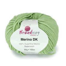 Load image into Gallery viewer, Broadway Yarns Merino DK 50g Colour 1002 Apple