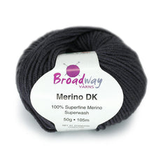 Load image into Gallery viewer, Broadway Yarns Merino DK 50g Colour 1033 Grey