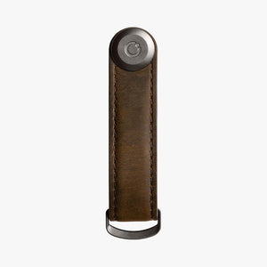 Orbitkey Oak Brown Crazy Horse Leather Key Organiser - Have To Have It NZ