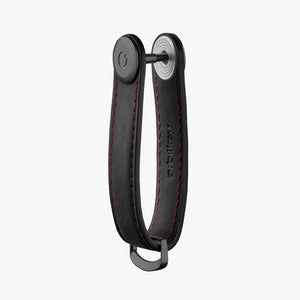 Orbitkey Obsidian Black Crazy Horse Leather Key Organiser - Have To Have It NZ