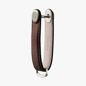 Orbitkey Espresso Brown Leather Key Organiser - Have To Have It NZ