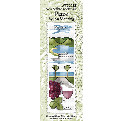 Lyn Manning Picton Cross Stitch Bookmark Kit - Have To Have It NZ