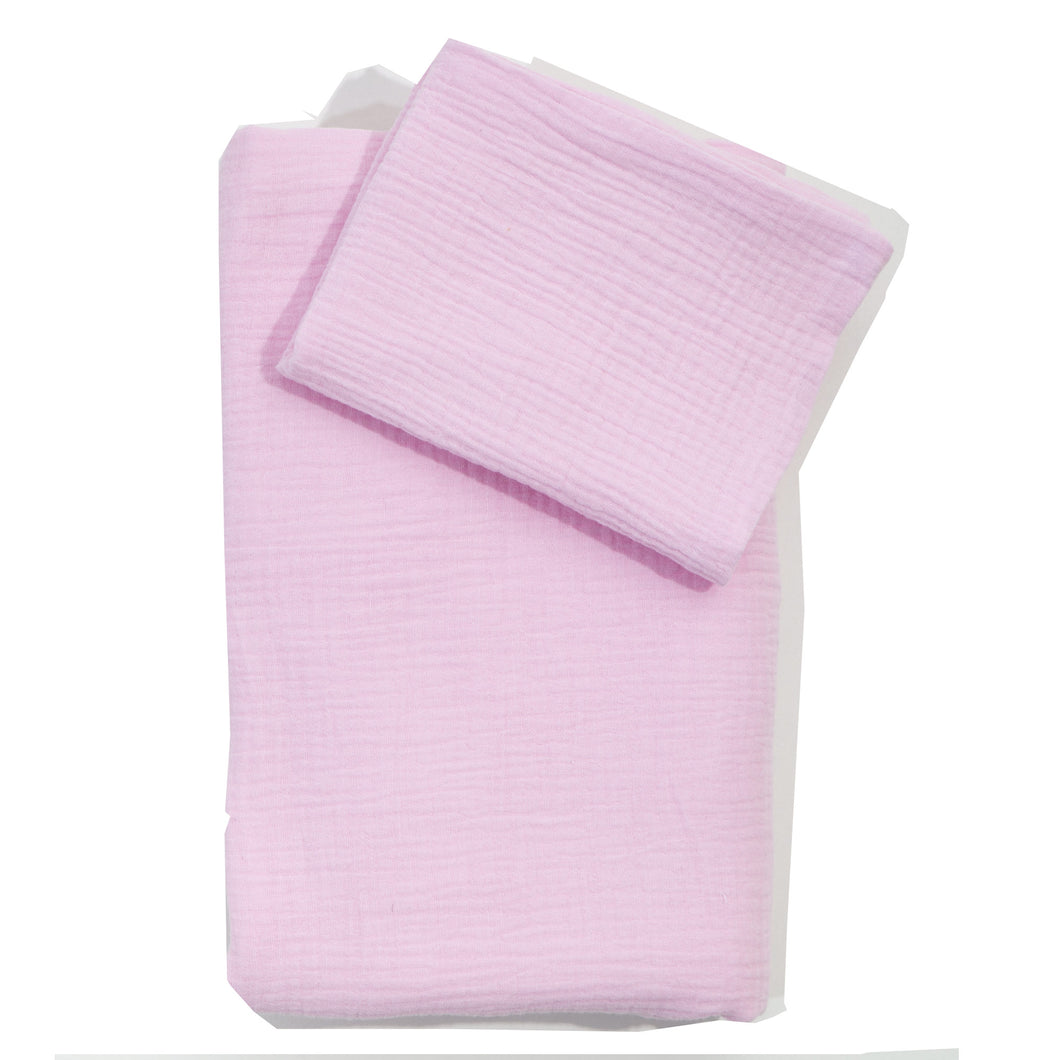 100% Cotton Pink Muslin Wrap 120x120cm - Have To Have It NZ