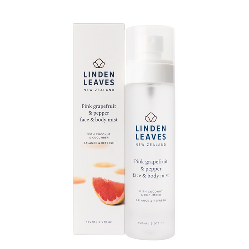 Linden Leaves 150ml Pink Grapefruit & Pepper Face & Body Mist Spray - Have To Have It NZ