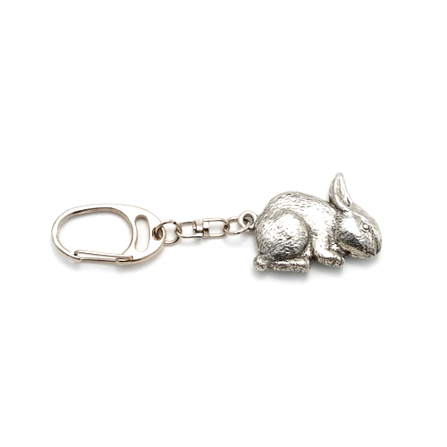 Salisbury & Co 3D Pewter Rabbit Key Ring - Have To Have It NZ