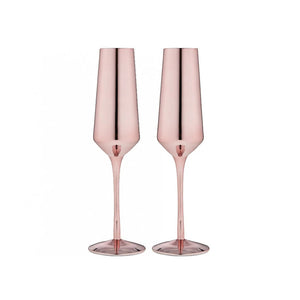 Tempa 225ml Rose Champagne Glasses Set Of 2 - Have To Have It NZ