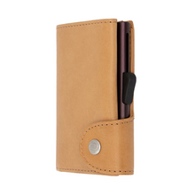 Load image into Gallery viewer, C-Secure Small Saddle RFID Leather Wallet - Have To Have It NZ